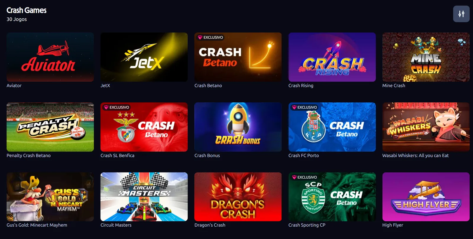Crash games do Betano Casino, com o Aviator, o JetX e o Crash Betano